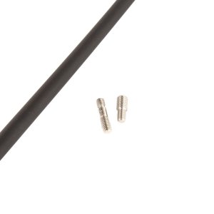 Jeep TJ Antenna - Rugged Ridge - Reflex 9 in. - Red - `97-`06